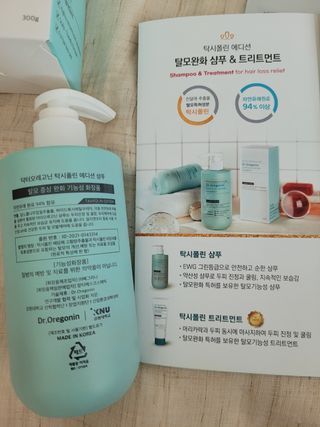 (주)닥터오레고닌 닥터오레고닌 탁시폴린 에디션 샴푸 — 5점을 준 리뷰어가 2023년 8월 올린 사용 사진