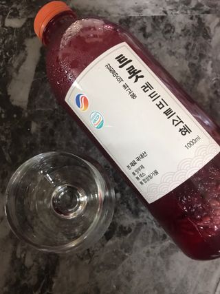 트롯전통식혜 트롯레드비트식혜 1리터 +500리터 — 5점을 준 리뷰어가 2021년 5월 올린 사용 사진