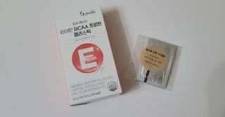 [인디닥터] 타이탄 BCAA 프로틴 젤리스틱 — 4.5점을 준 리뷰어가 2022년 5월 올린 사용 사진