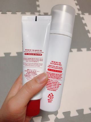 메디필 레드 락토 퍼스트 콜라겐 에센스 — 5점을 준 리뷰어가 2021년 1월 올린 사용 사진