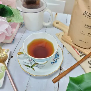 소담스퀘어 상암 최준영 커피 초코 블렌드(홀빈/드립분쇄 택 1) — 5점을 준 리뷰어가 2022년 11월 올린 사용 사진