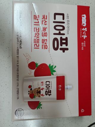 [몸엔용] 우리 아이 건강간식, 달콤한 녹용곤약젤리 디어팡 4종 — 5점을 준 리뷰어가 2021년 8월 올린 사용 사진