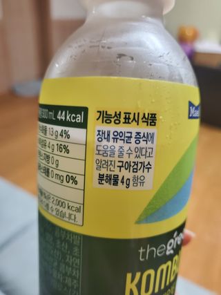 더그레잇티 콤부차 [매일유업] 더그레잇티 44kcal 콤부차 300ml *12개입 (오리지널 6개+베리리치 6개) — 5점을 준 리뷰어가 2023년 8월 올린 사용 사진