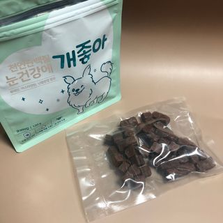 My Pet Care 천연단백질 눈건강에 개좋아 — 5점을 준 리뷰어가 2021년 1월 올린 사용 사진
