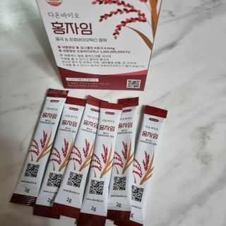 하루 1포로 콜레스테롤, 유산균, 고역가 소화효소까지 한번에 섭취! 다온바이오 홍자임 1개월분(30포) — 5점을 준 리뷰어가 2022년 11월 올린 사용 사진