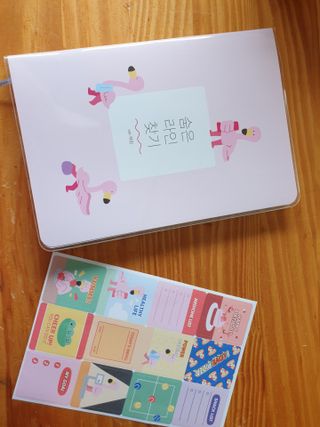 리훈 하밍이와 함께하는 숨은라인찾기 다이어트 플래너 — 5점을 준 리뷰어가 2021년 4월 올린 사용 사진