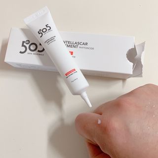 소담스퀘어 상암 닥터505 센텔라스카 연고 피톤치드(15g) — 4.5점을 준 리뷰어가 2022년 11월 올린 사용 사진