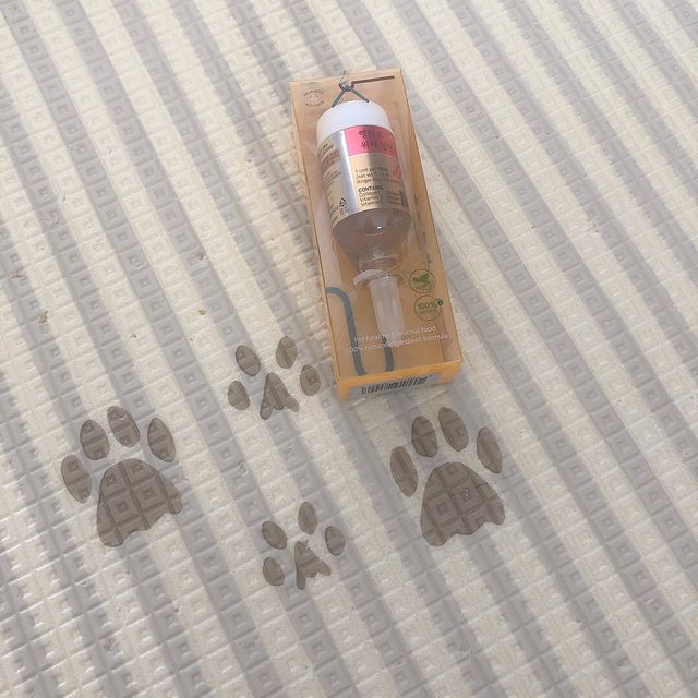 반려동물용 꽃으로만든영양제 헬리코디펜스 15ml 리뷰 사진