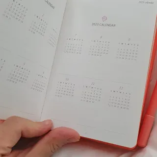 리훈 2023년 이야기다이어리 숏 날짜형 — 5점을 준 리뷰어가 2023년 1월 올린 사용 사진
