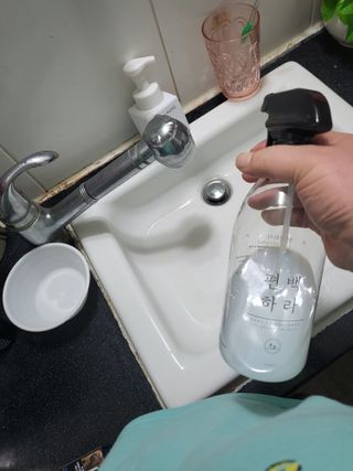 편백하라 피톤치드 편백수 탈취제 500ML — 5점을 준 리뷰어가 2022년 10월 올린 사용 사진