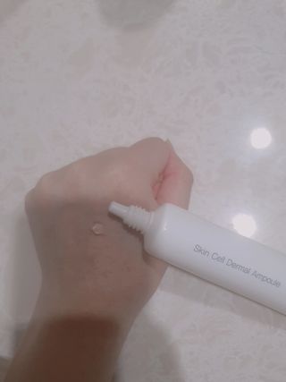 브에노 스킨셀 더마 앰플 — 4점을 준 리뷰어가 2021년 6월 올린 사용 사진