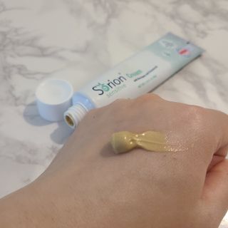 건선/아토/습진/민감성 피부 천연보습진정크림 소리온 크림 & 센시티브 크림 50g — 5점을 준 리뷰어가 2022년 1월 올린 사용 사진