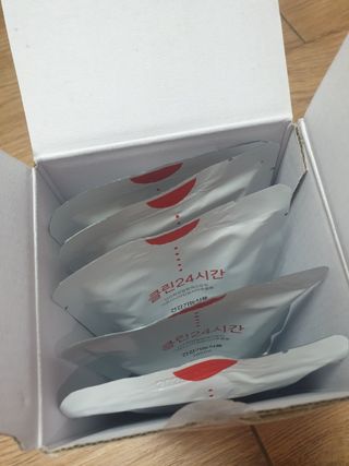 클린24시간 1BOX(5포) + 전용보틀(500ml) — 4.5점을 준 리뷰어가 2023년 8월 올린 사용 사진