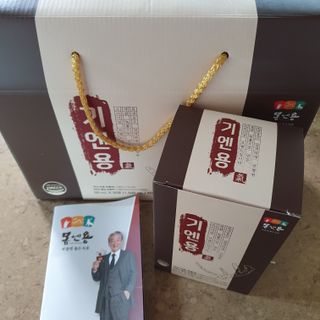 [몸엔용] 무더운 날씨에 국산녹용 기엔용으로 몸보신 50ml x 30포 — 5점을 준 리뷰어가 2021년 6월 올린 사용 사진