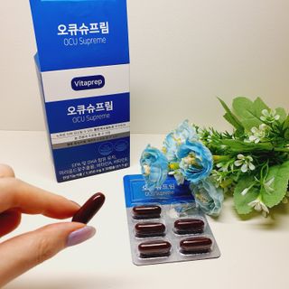 뉴트리션팩토리 비타프렙 오큐슈프림 루테인 오메가3 1050mg — 5점을 준 리뷰어가 2021년 8월 올린 사용 사진
