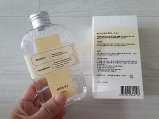 [녹산] 비건 대나무 밸런싱 수분 토너 + 비건 바이오 비타 에센스 — 5점을 준 리뷰어가 2022년 10월 올린 사용 사진