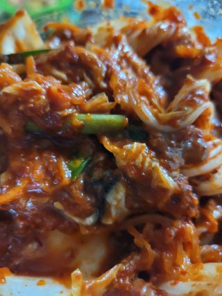 셰프애찬 별미김치 굴겉절이 1kg — 5점을 준 리뷰어가 2022년 12월 올린 사용 사진