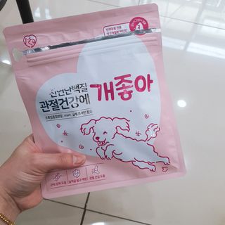 My Pet Care 천연단백질 관절건강에 개좋아 — 5점을 준 리뷰어가 2021년 2월 올린 사용 사진