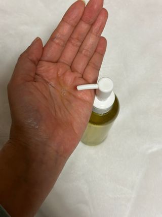스킨큐어 산다화 순한 클렌징 동백 오일 200ml — 5점을 준 리뷰어가 2024년 1월 올린 사용 사진