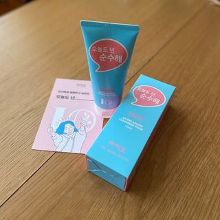 IO 아이오 오늘도 넌 순수해 - 약산성 클렌징폼 — 5점을 준 리뷰어가 2021년 2월 올린 사용 사진