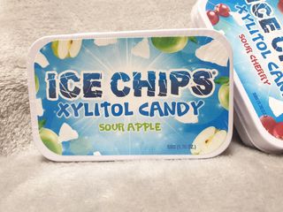 [아이스칩스] 무설탕 비건 자일리톨 캔디 7종 2개기준 — 4.5점을 준 리뷰어가 2021년 6월 올린 사용 사진