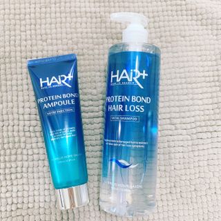 헤어플러스 단백질탈모샴푸 500ml+단백질본드앰플 145ml — 4.5점을 준 리뷰어가 2021년 6월 올린 사용 사진