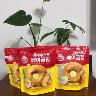 딜라이트 프로젝트 오뚜기스프 베이글칩 2종 — 4점을 준 리뷰어가 2021년 8월 올린 사용 사진