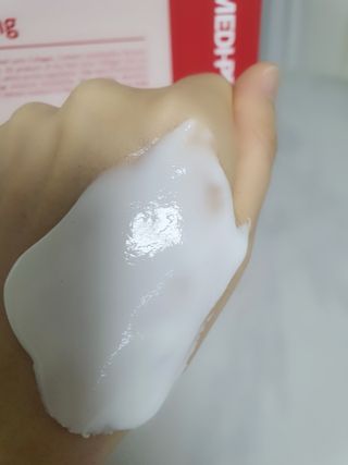 메디필 레드 락토 콜라겐 모델링 팩 — 5점을 준 리뷰어가 2021년 3월 올린 사용 사진