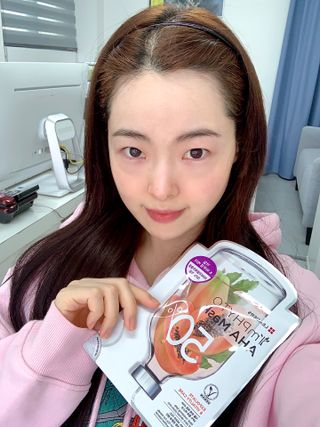 리더스코스메틱 리더스 아임피토 마스크 6종 — 5점을 준 리뷰어가 2022년 3월 올린 사용 사진