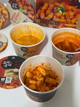프리 [요리궁리] 타입 B (매콤,치즈,매콤까르보) 꽃떡볶이 6개입 세트 — 5점을 준 리뷰어가 2024년 12월 올린 사용 사진