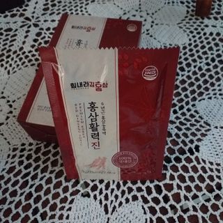 힘내라김홍삼 홍삼활력진 50ml x 5포 — 3점을 준 리뷰어가 2021년 3월 올린 사용 사진