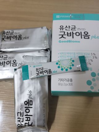 프리마인 유산균 국가지정연구소 선정, 살아있는 생유산균 200억 마리의 힘. 유산균n굿바이옴플러스 — 4점을 준 리뷰어가 2021년 9월 올린 사용 사진