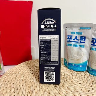 자연에온 아르긴포스 L-아르기닌 5555mg 스틱 15개입 1박스 — 5점을 준 리뷰어가 2022년 2월 올린 사용 사진