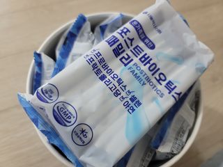 서울약사신협_포스트바이오틱스패밀리_5g x 100포 — 5점을 준 리뷰어가 2021년 5월 올린 사용 사진