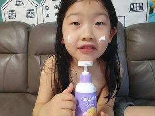 소이베베X신비아파트 세라마이드 베이비 아토 로션 — 5점을 준 리뷰어가 2023년 3월 올린 사용 사진