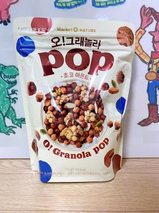 오!그래놀라팝 현미아몬드 — 5점을 준 리뷰어가 2022년 4월 올린 사용 사진