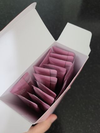 비타앤 석류콜라겐스틱 — 5점을 준 리뷰어가 2021년 5월 올린 사용 사진