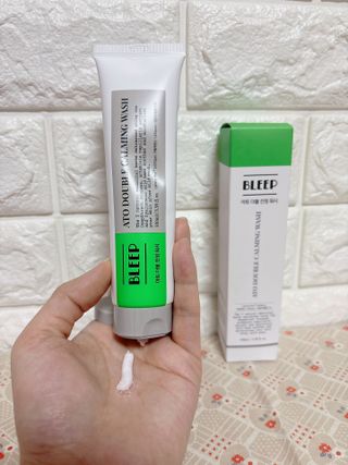 블립 ★올리브영 약산성 폼클렌징 살리실산 요철클렌징 균제거 시카 어성초 클렌징폼 [네이버 구매+인스타 리뷰] — 5점을 준 리뷰어가 2024년 12월 올린 사용 사진