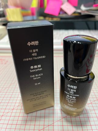 수려한 더블랙세럼 15ml — 5점을 준 리뷰어가 2022년 3월 올린 사용 사진