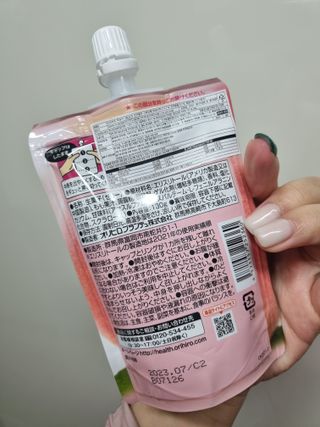 ORIHIRO 오리히로 곤약젤리 제로칼로리 130g 4종 4팩(맛별로 1팩씩) — 5점을 준 리뷰어가 2023년 1월 올린 사용 사진