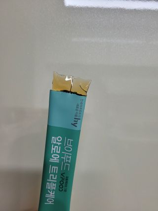 브이푸드 알로에 트리플케어 — 5점을 준 리뷰어가 2022년 4월 올린 사용 사진