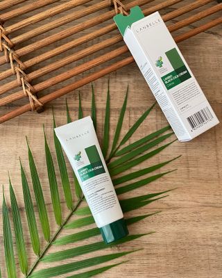 랑벨 랑바이오 블랙 시카 크림 50ml(블랙비 프로폴리스, 시카 4종, 판테놀 10 함유) — 5점을 준 리뷰어가 2022년 7월 올린 사용 사진