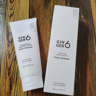GINGER6 하이드레이팅 진저 워터 폼클렌징 — 5점을 준 리뷰어가 2021년 10월 올린 사용 사진