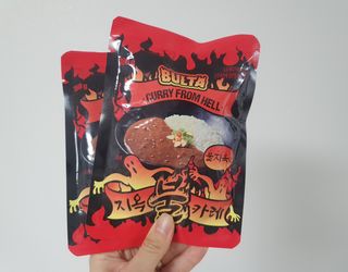 불타 지옥불카레 불지옥맛 180g x 3봉 — 5점을 준 리뷰어가 2021년 6월 올린 사용 사진