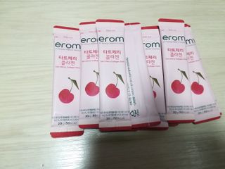 이롬 erom 타트체리 콜라겐 — 5점을 준 리뷰어가 2021년 3월 올린 사용 사진