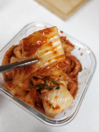 셰프애찬 알배기 겉절이 김치 1kg — 5점을 준 리뷰어가 2022년 9월 올린 사용 사진