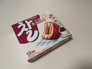 찰초코파이 앙크림 찰 초코파이 정 앙크림 — 5점을 준 리뷰어가 2020년 12월 올린 사용 사진