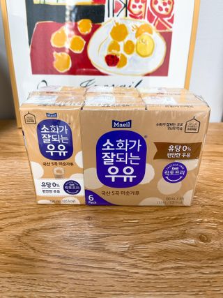 소화가 잘되는 우유 국산 5곡 미숫가루 — 4점을 준 리뷰어가 2021년 9월 올린 사용 사진