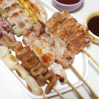 [다물꼬치] 모듬꼬치 10개 +데리야끼소스120g+매운고추소스120g — 4점을 준 리뷰어가 2021년 10월 올린 사용 사진