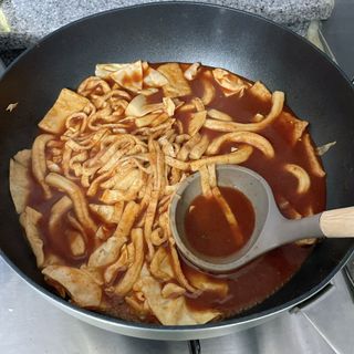 [푸딩팩토리] 요즘누들떡볶이540g + 매콤누들떡볶이 470g — 5점을 준 리뷰어가 2022년 9월 올린 사용 사진